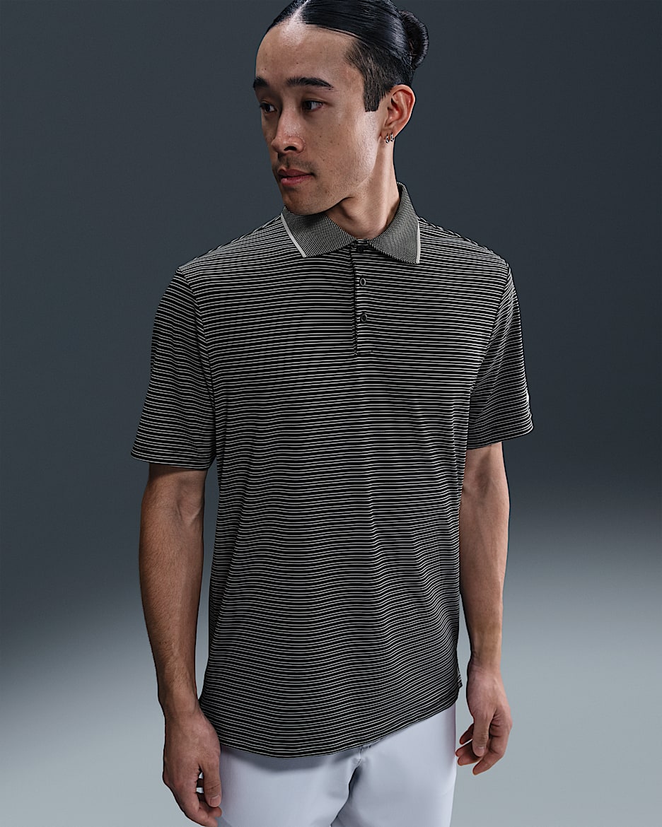 NIKE公式】ナイキ ツアー メンズ Dri-FIT ストライプ ゴルフポロ